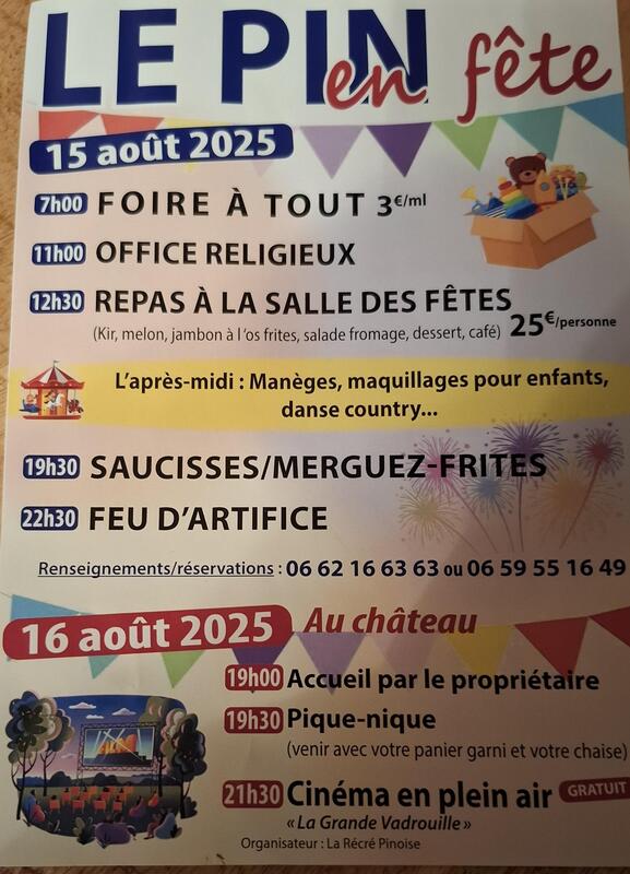 Brocantes à Le Pin (14590) – Le Bourg