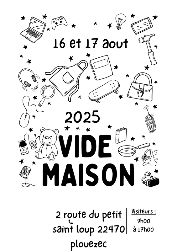 Vide-maison à Plouézec (22470) – 2 route du Petit Saint-Loup