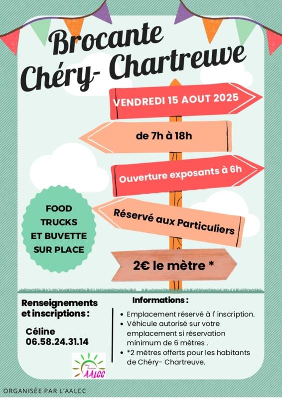 Brocantes à Chéry-Chartreuve (02220) – 6 rue de Fismes