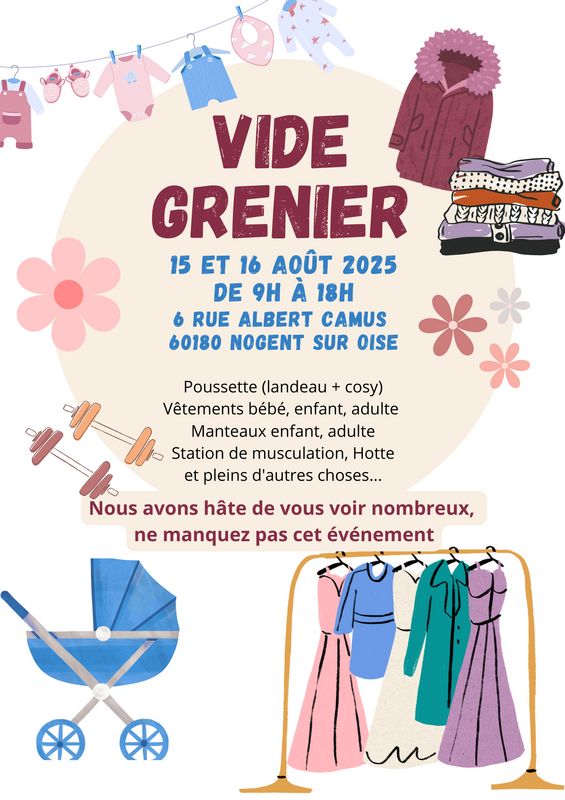 Vide-maison à Nogent-sur-Oise (60180) – 6 rue Albert Camus