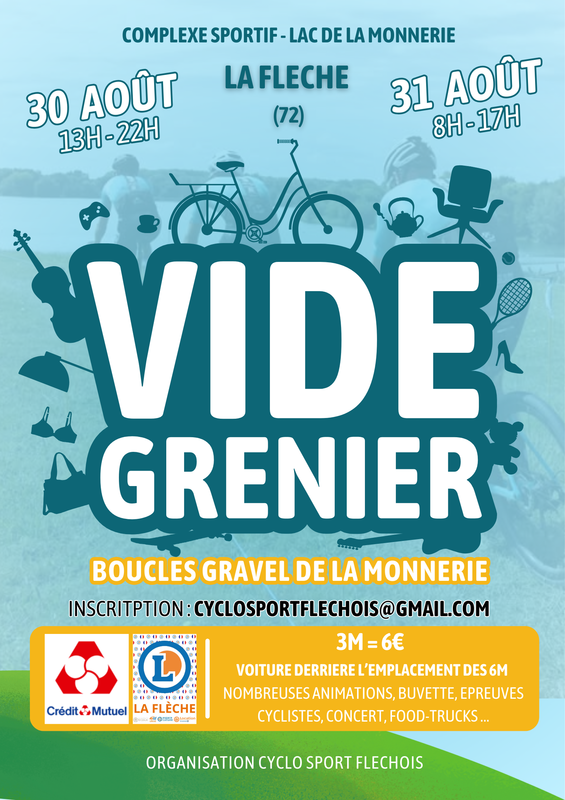 Vide-greniers à La Flèche (72200) – Allée des Fromenteaux