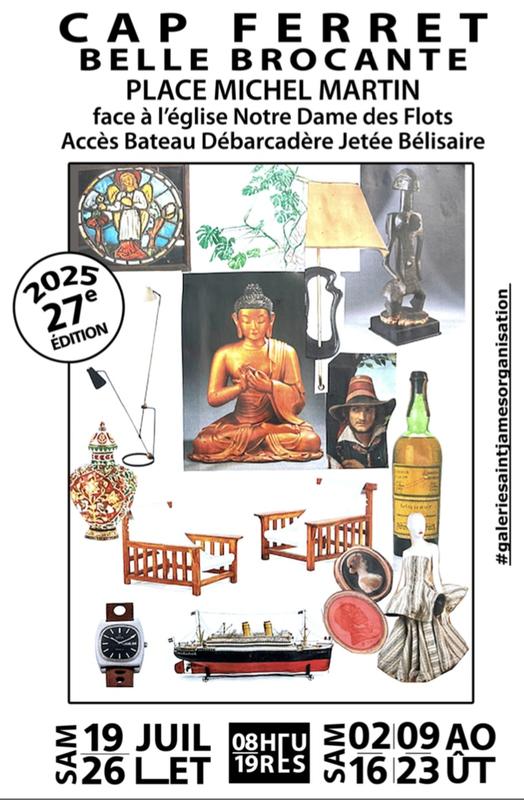 Brocantes à Lège-Cap-Ferret (33970) – Place Michel Martin