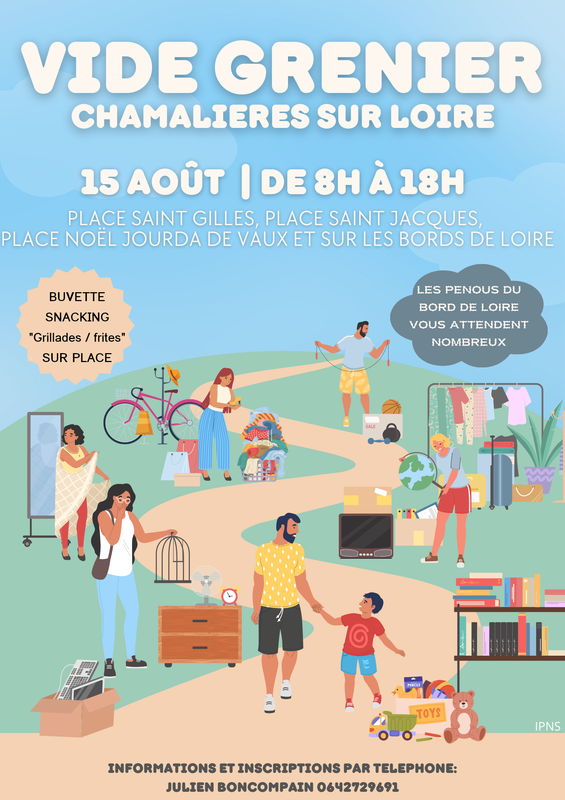 Vide-greniers à Chamalières-sur-Loire (43800) – Chamalières-sur-Loire