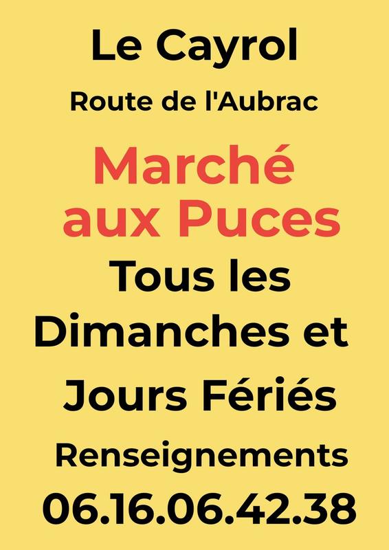 Vide-greniers à Le Cayrol (12500) – route d'Aubrac