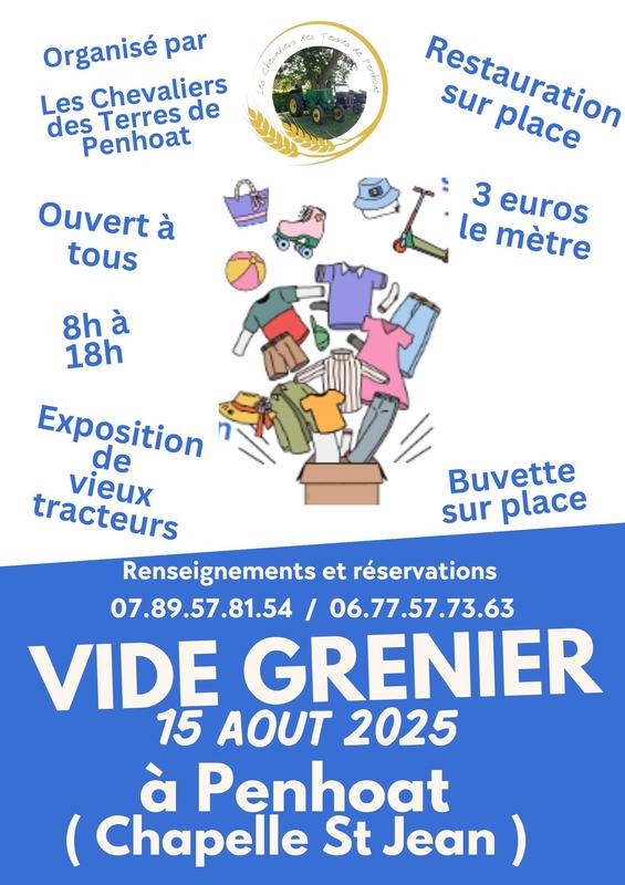 Vide-greniers à Plourivo (22860) – 7 route de Saint-Jean