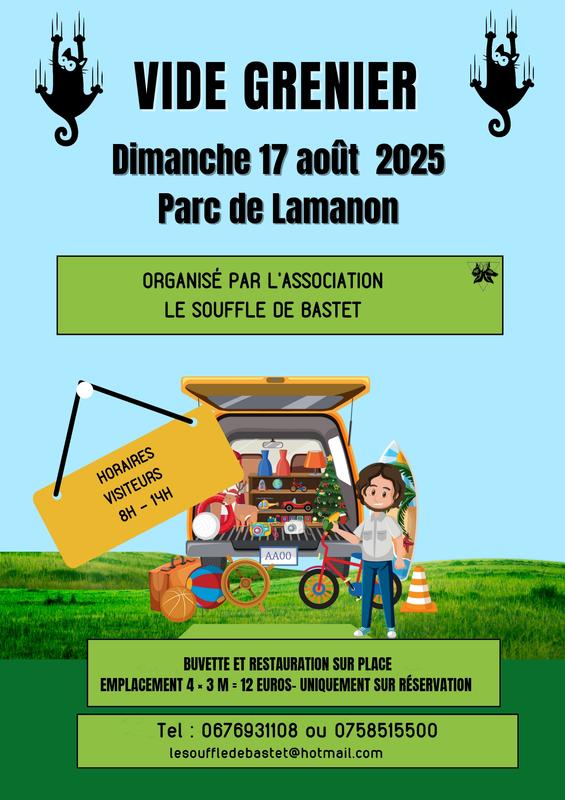 Vide-greniers à Lamanon (13113) – Allée du Chateau