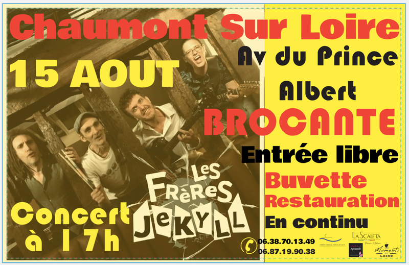 Brocantes à Chaumont-sur-Loire (41150) – Avenue du Prince Albert