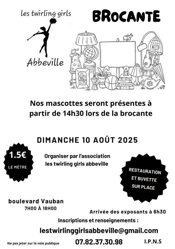 Vide-greniers à Abbeville (80100) – Boulevard Vauban