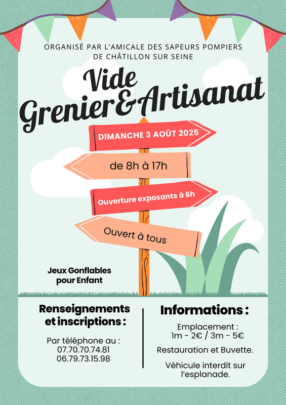 Vide-grenier à Châtillon-sur-Seine (21400) – Rue De La Douix