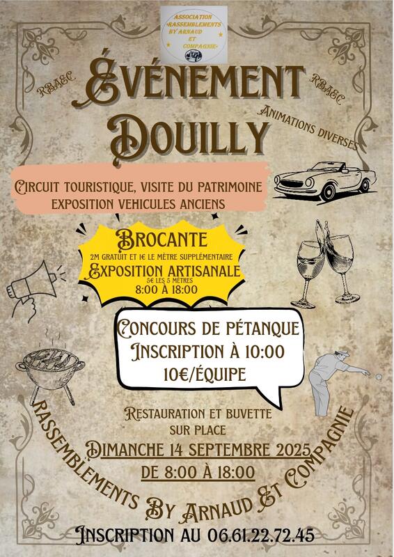 Brocantes à Douilly (80400) – Place du village