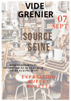 Vide-greniers à Source-Seine (21690) – Blessey