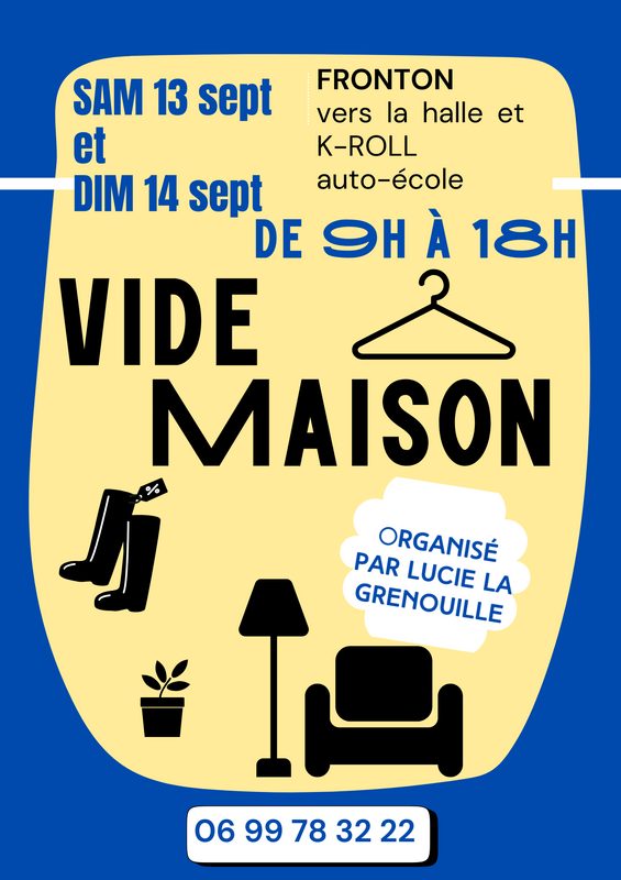 Vide-maison à Fronton (31620) – Rue des Bourdisquettes