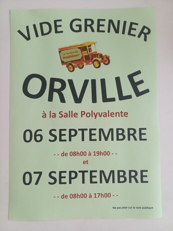 Brocantes à Orville (62760) – 1 rue Noël Debureaux
