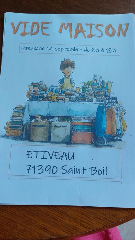Vide-maison à Saint-Boil (71390) – Rue de la voie verte Etiveau