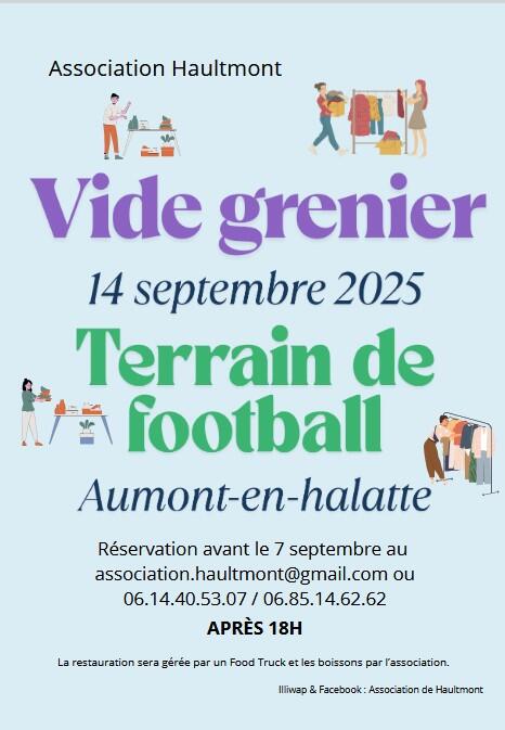 Vide-greniers à Aumont-en-Halatte (60300) – 2 Sente du Prince