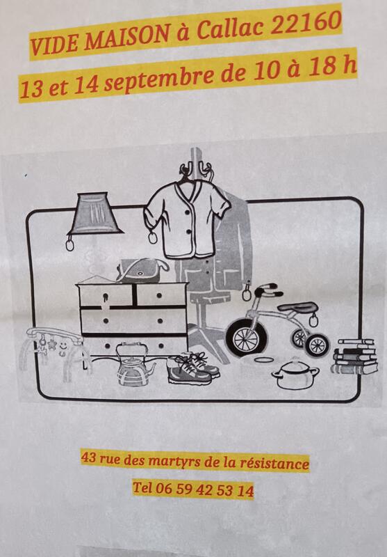Vide-maison à Callac (22160) – 43 rue des Martyrs de la Résistance