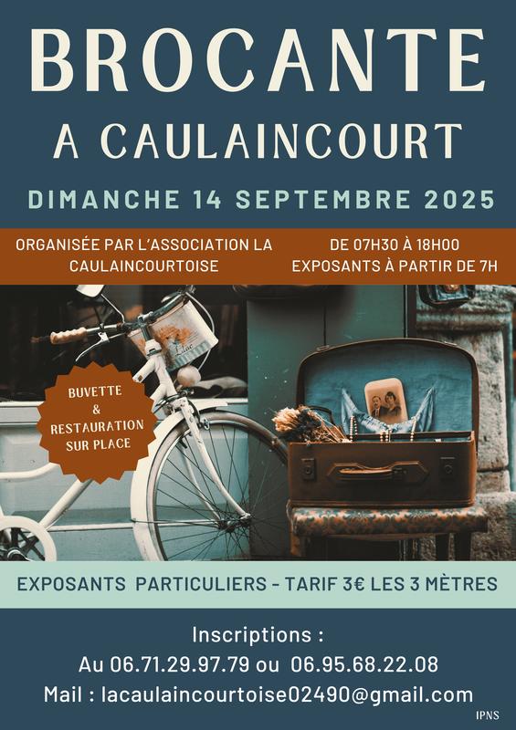 Brocantes à Caulaincourt (02490) – Rue de l'église