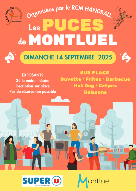 Vide-greniers à Montluel (01120) – Cours de la Portelle