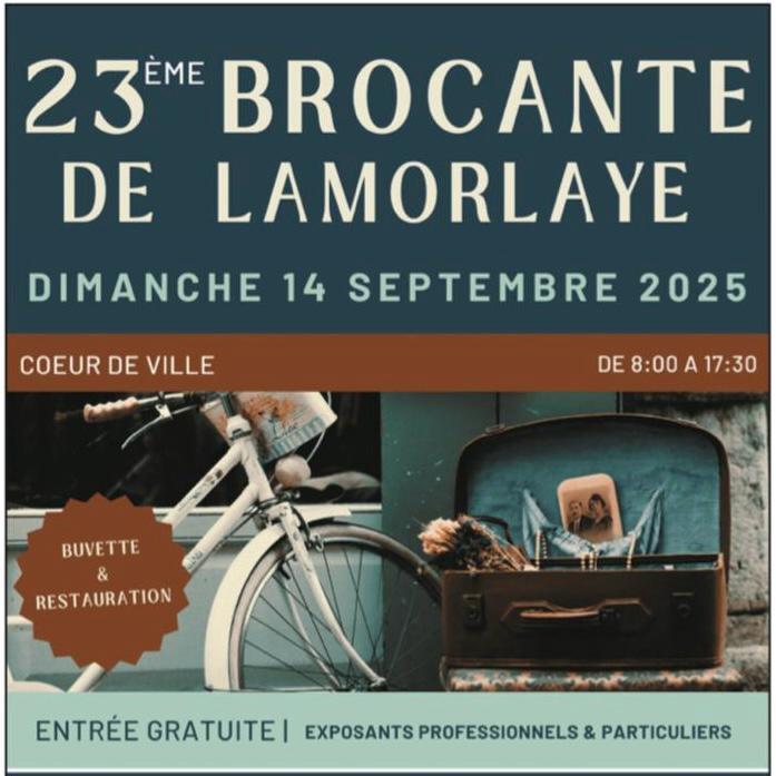 Brocantes à Lamorlaye (60260) – place des tilleuls
