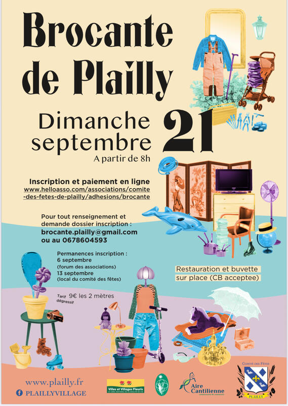 Brocantes à Plailly (60128) – Place de l'Église