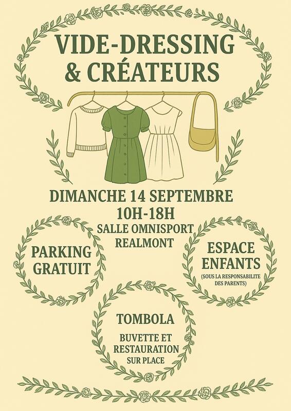Vide-dressing à Réalmont (81120) – Place du Foirail