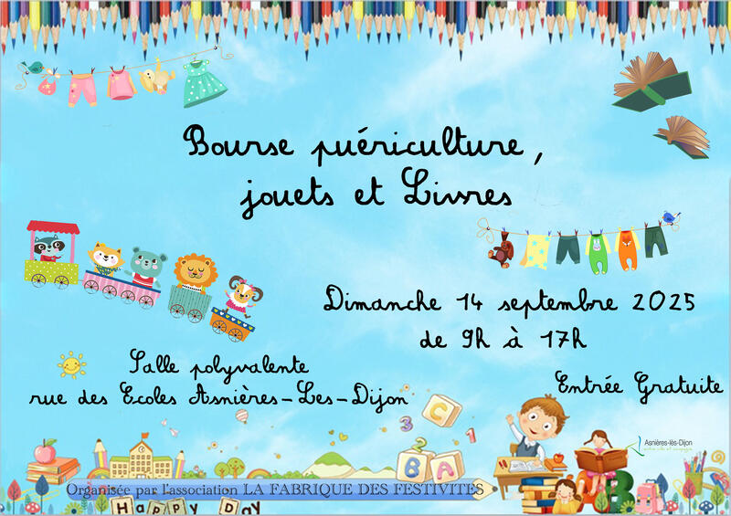 Bourse aux jouets à Asnières-lès-Dijon (21380) – Rue des Écoles