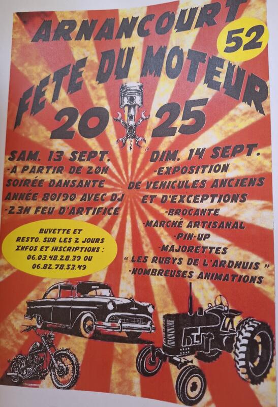 Vide-greniers à Arnancourt (52110) – Place de la Mairie