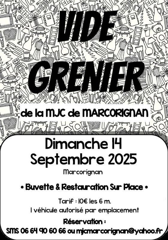 Vide-greniers à Marcorignan (11120) – 1 rue de la Brasserie