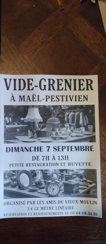 Vide-greniers à Maël-Pestivien (22160) – Le bourg