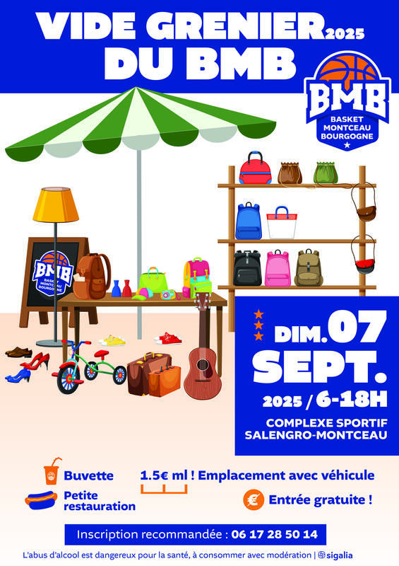 Vide-greniers à Montceau-les-Mines (71300) – 7 rue Mansard