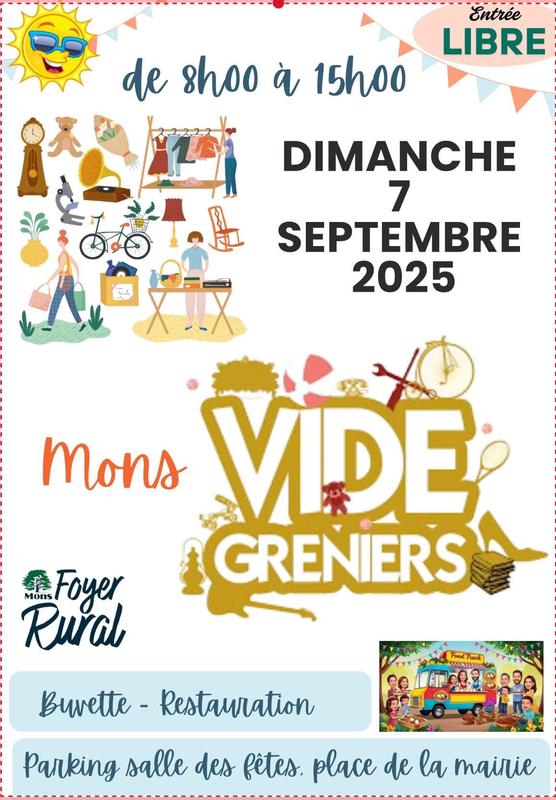 Vide-greniers à Mons (31280) – 13 rue des Genêts