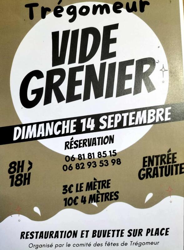 Vide-greniers à Trégomeur (22590) – Rue du Stade