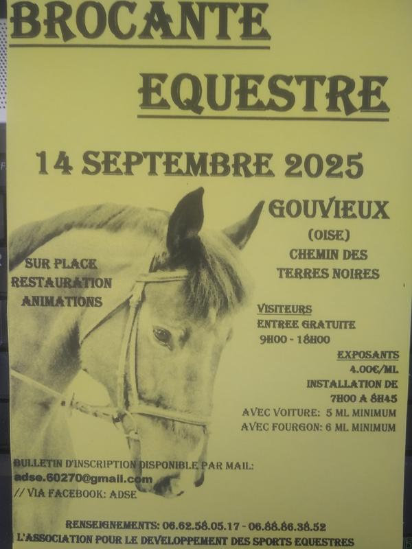 Brocantes à Gouvieux (60270) – Chemin des Terres Noires